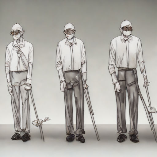 Blind man stick